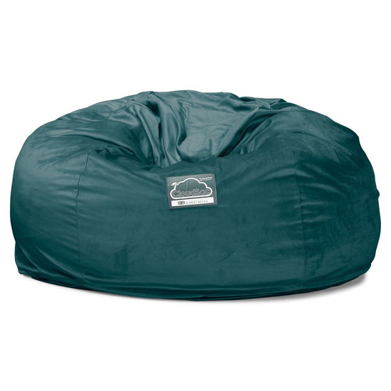 Lounge Pug, Pouf Sacco Gigante XXL, C1010L CloudSac, Imbottito Di Fiocchi Di Lattice e Poliestere, Velluto Alzavola