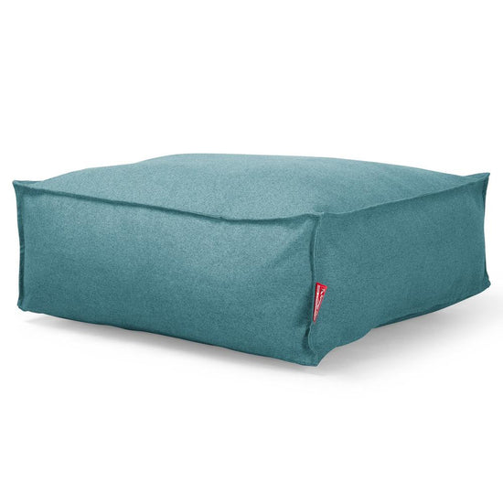 Lounge Pug, Pouf Ottomano, C250L CloudSac, Imbottito Di Fiocchi Di Lattice e Poliestere, Tessuto in Lana Interalli Acqua