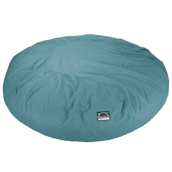 Lounge Pug, Pouf Sacco Gigante Titanico XXXXXL, C5000L CloudSac, Imbottito Di Fiocchi Di Lattice e Poliestere, Tessuto in Lana Interalli Acqua