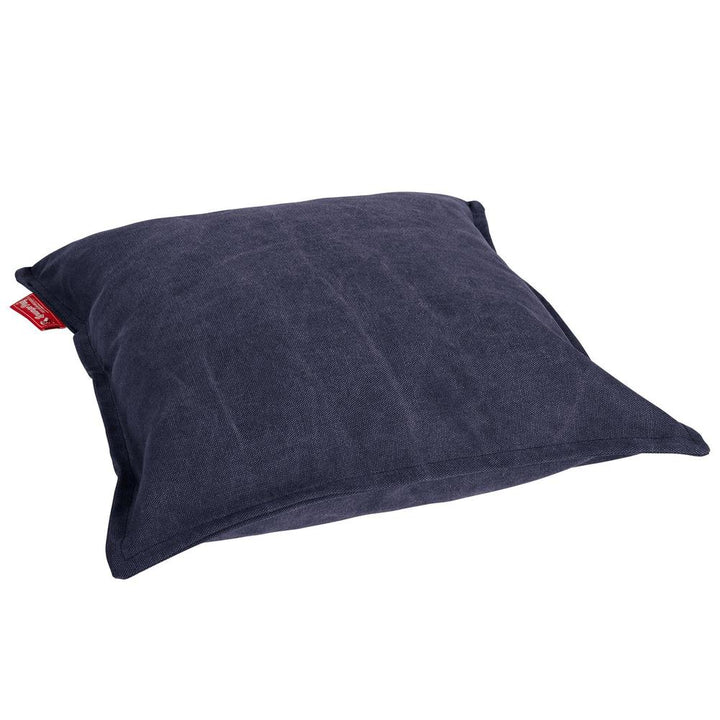 Cuscino Gigante 70 x 70cm - Denim Effetto Consumato Navy 02