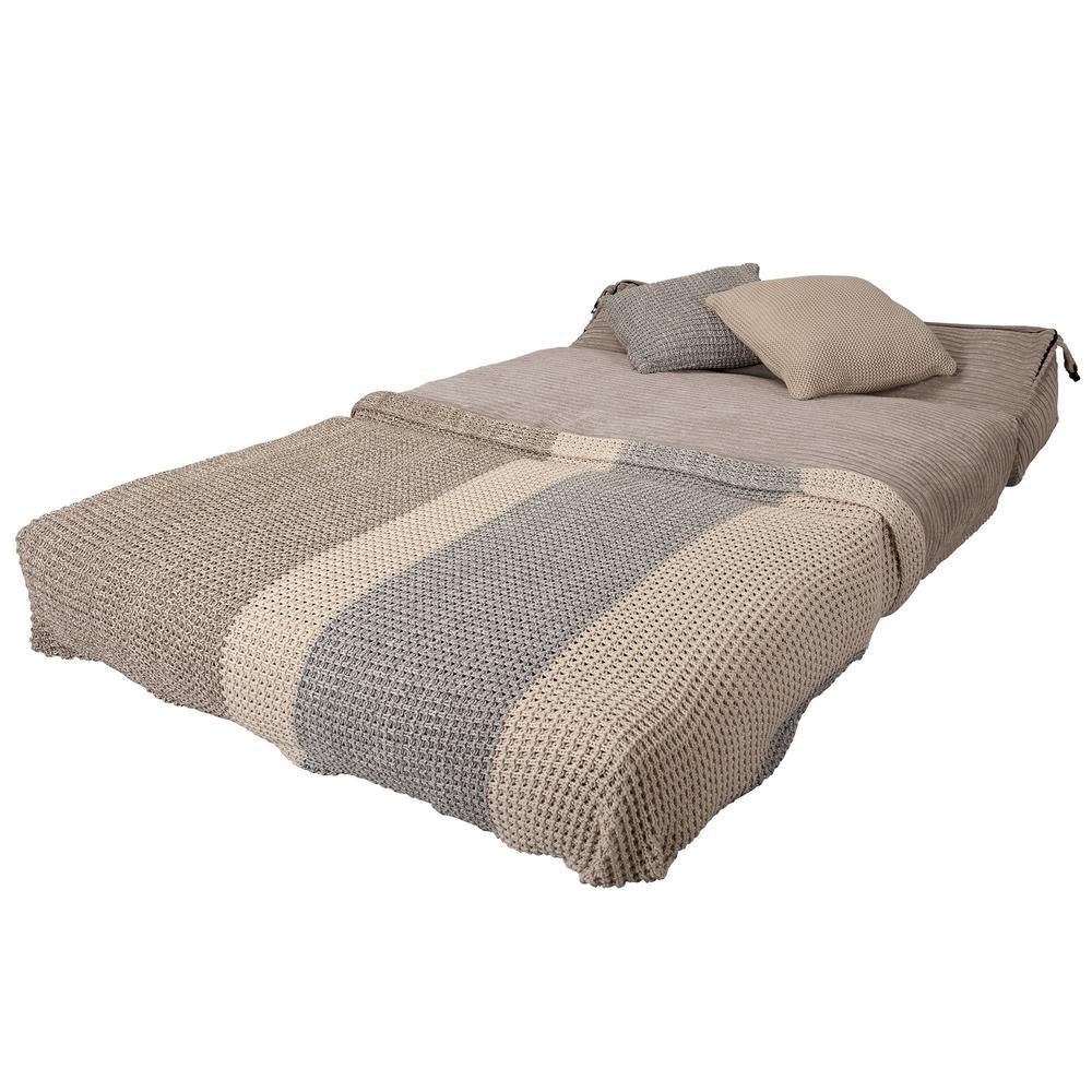 Lounge Pug, Avery, Poltrona Futon, Doppio, Corda Classica Visone
