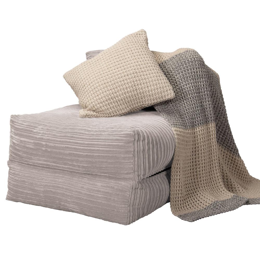 Lounge Pug, Avery, Poltrona Futon, Singolo, Corda Classica Avorio