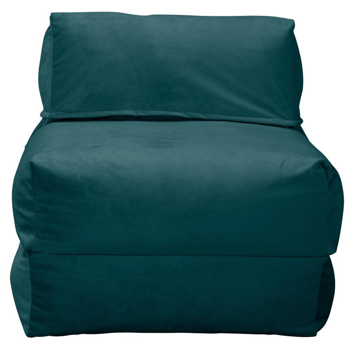 Lounge Pug, Avery, Poltrona Futon, Singolo, Velluto Alzavola