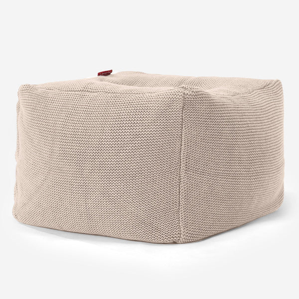Pouf - Puro Cotone Ellos Panna 01