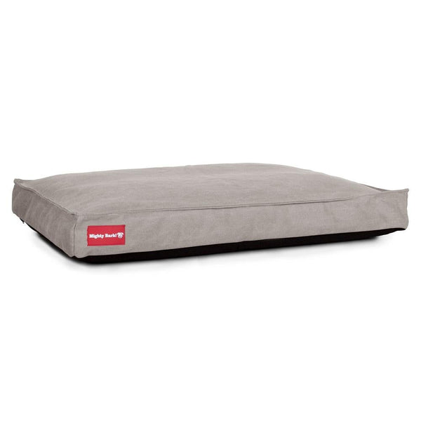 "Il Materasso Da Mighty-Bark" - Cuscino Per Cani, Ortopedico | Memory Foam, Cani Divano | Cani Letto | Cuscino Per Cani | Cani Lounge - Denim Effetto Consumato Grigio