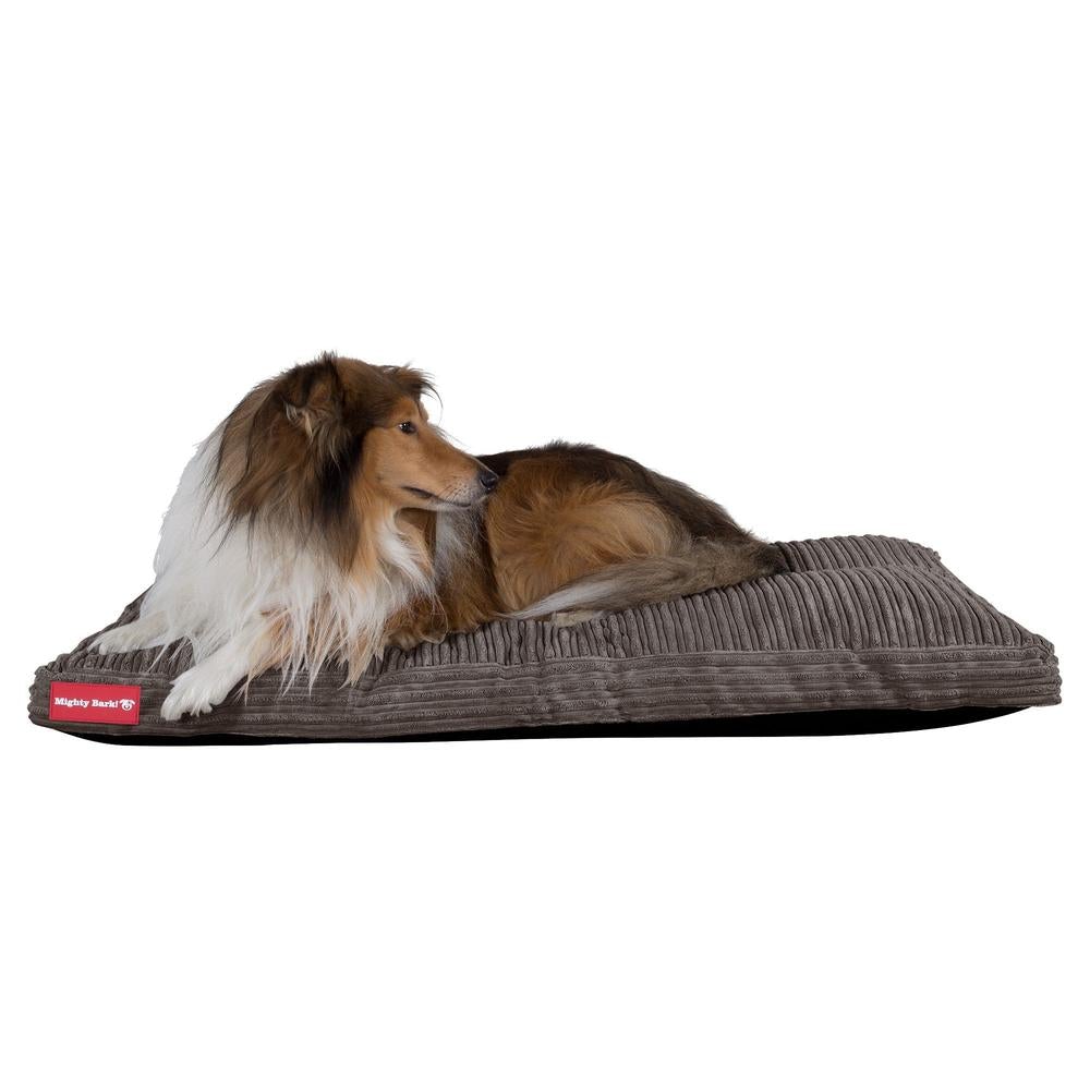 "Il Materasso Da Mighty-Bark" - Cuscino Per Cani, Ortopedico | Memory Foam, Cani Divano | Cani Letto | Cuscino Per Cani | Cani Lounge - Corda Classica Grafite