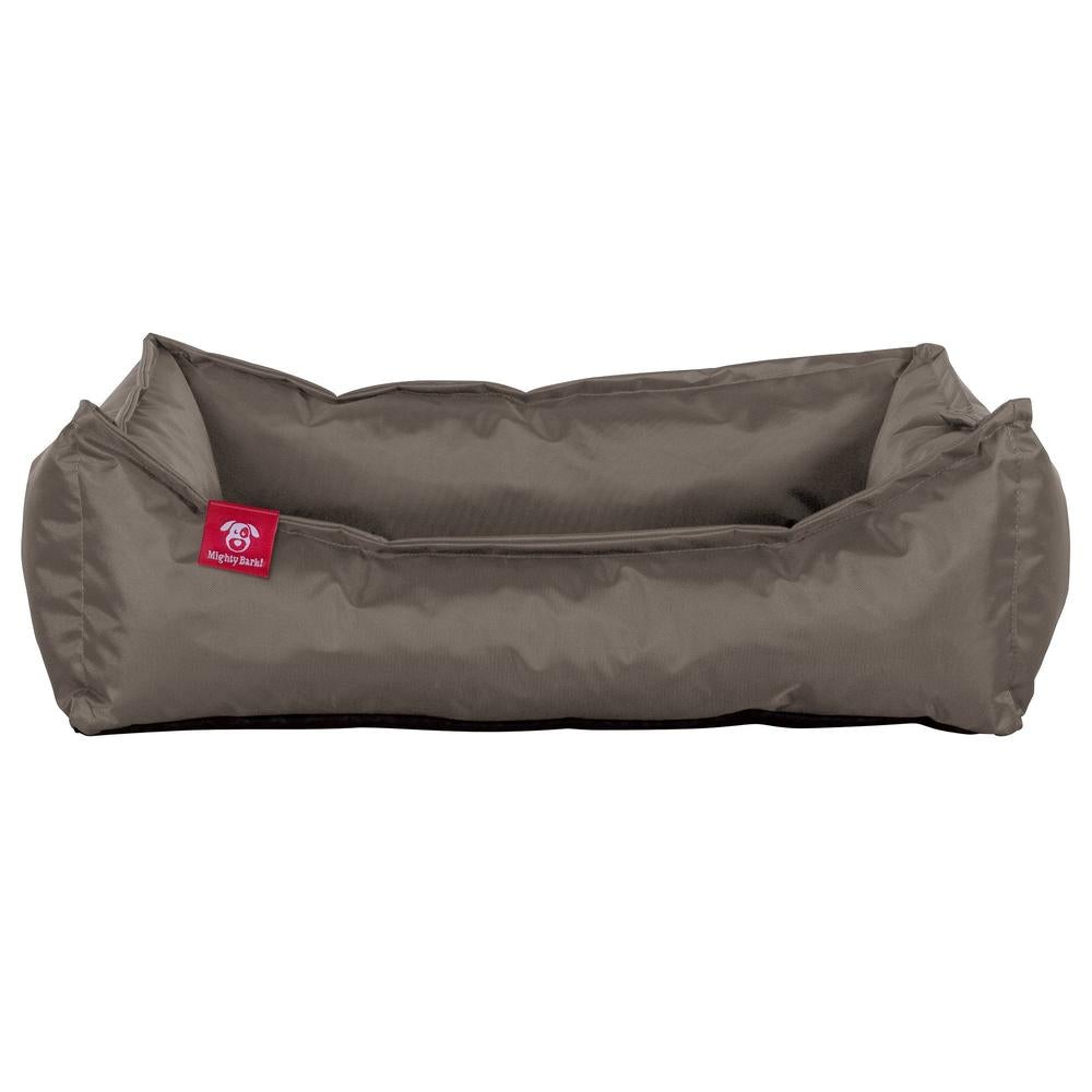 "Il Nido Da Mighty-Bark" - Letto Per Cani, Ortopedico, Memory Foam | Cani divano | Cani letto | Cuscino Per Cani | Cani Lounge - Impermeabile Grigio