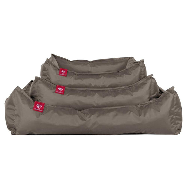 "Il Nido Da Mighty-Bark" - Letto Per Cani, Ortopedico, Memory Foam | Cani divano | Cani letto | Cuscino Per Cani | Cani Lounge - Impermeabile Grigio