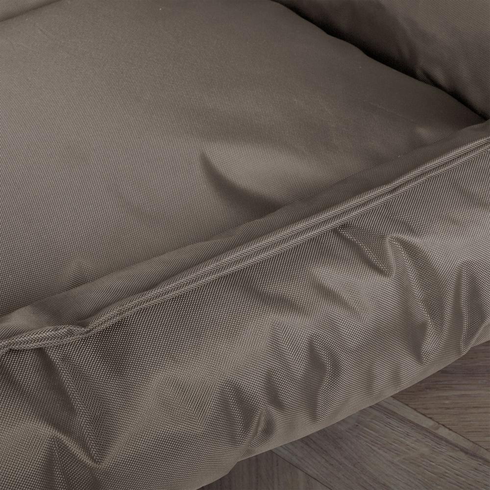 "Il Escaño Da Mighty-Bark" - Divani Per Cani, Ortopedico| Cani Divano | Cani Letto | Cuscino Per Cani | Cani Lounge - Impermeabile Grigio
