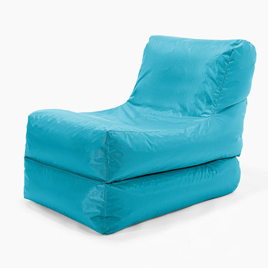 SmartCanvas™ Poltrona Sacco Lounge da Esterno - Acqua 03