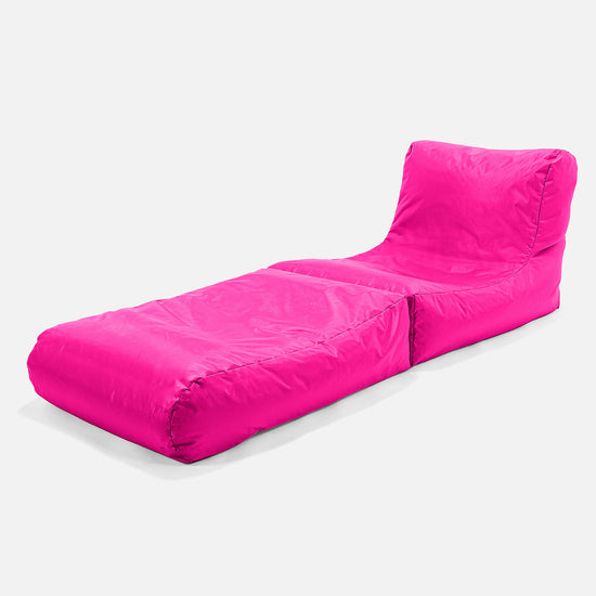 SmartCanvas™ Poltrona Sacco Lounge da Esterno - Rosa Ciliegia 02
