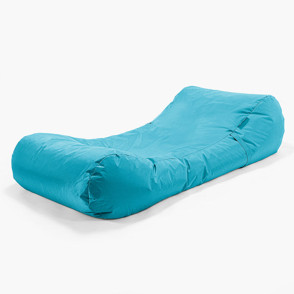 SmartCanvas™ Pouf Chaise Longue - Acqua 01