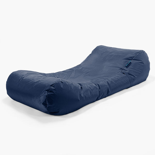 SmartCanvas™ Pouf Chaise Longue - Navy 01