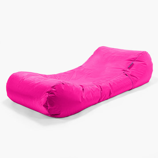 SmartCanvas™ Pouf Chaise Longue - Rosa Ciliegia 01