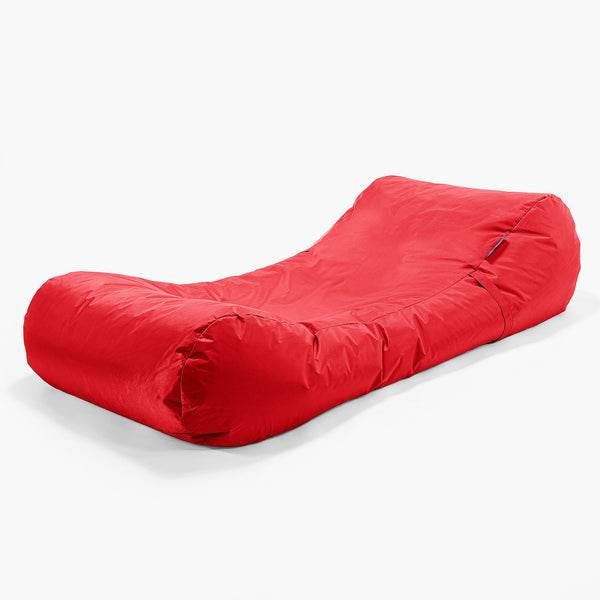SmartCanvas™ Pouf Chaise Longue - Rosso 01