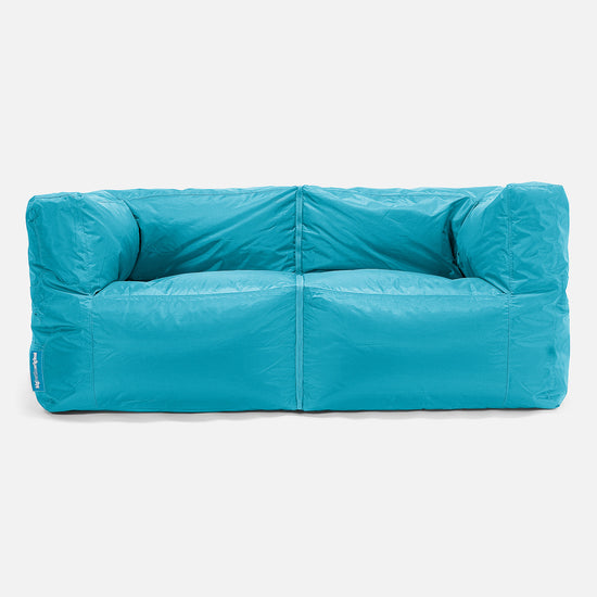 SmartCanvas™ Pouf Divano da Esterno 2 pezzi - Acqua 01