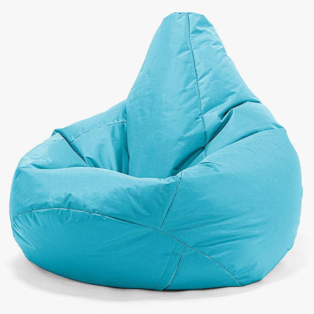 SmartCanvas™ Pouf Poltrona Sacco 'Gioco' - Acqua 02