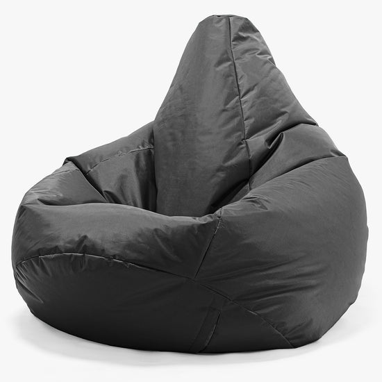 Pouf Poltrona Sacco 'Gioco' - SmartCanvas™ Nero 02