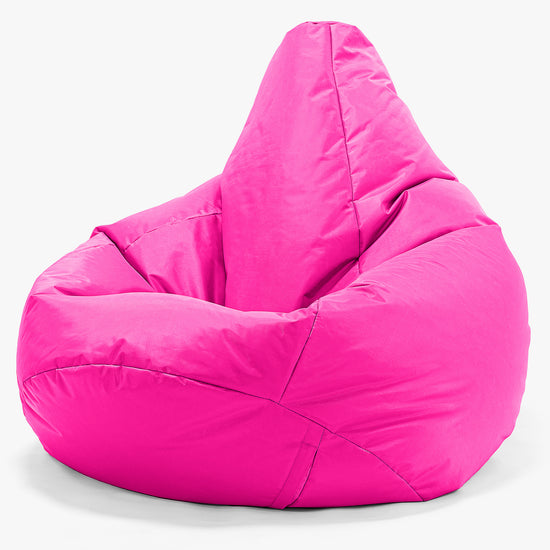 Pouf Poltrona Sacco 'Gioco' - SmartCanvas™ Rosa Ciliegia 02