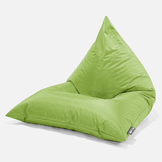 Pouf Poltrona Sacco Relax, Sedia - SmartCanvas™ Lime 01