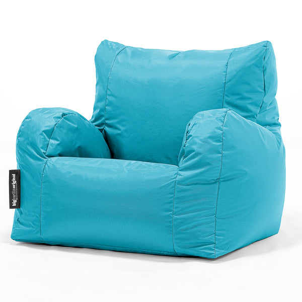 SmartCanvas™ Pouf Poltrona Sacco - Acqua 01