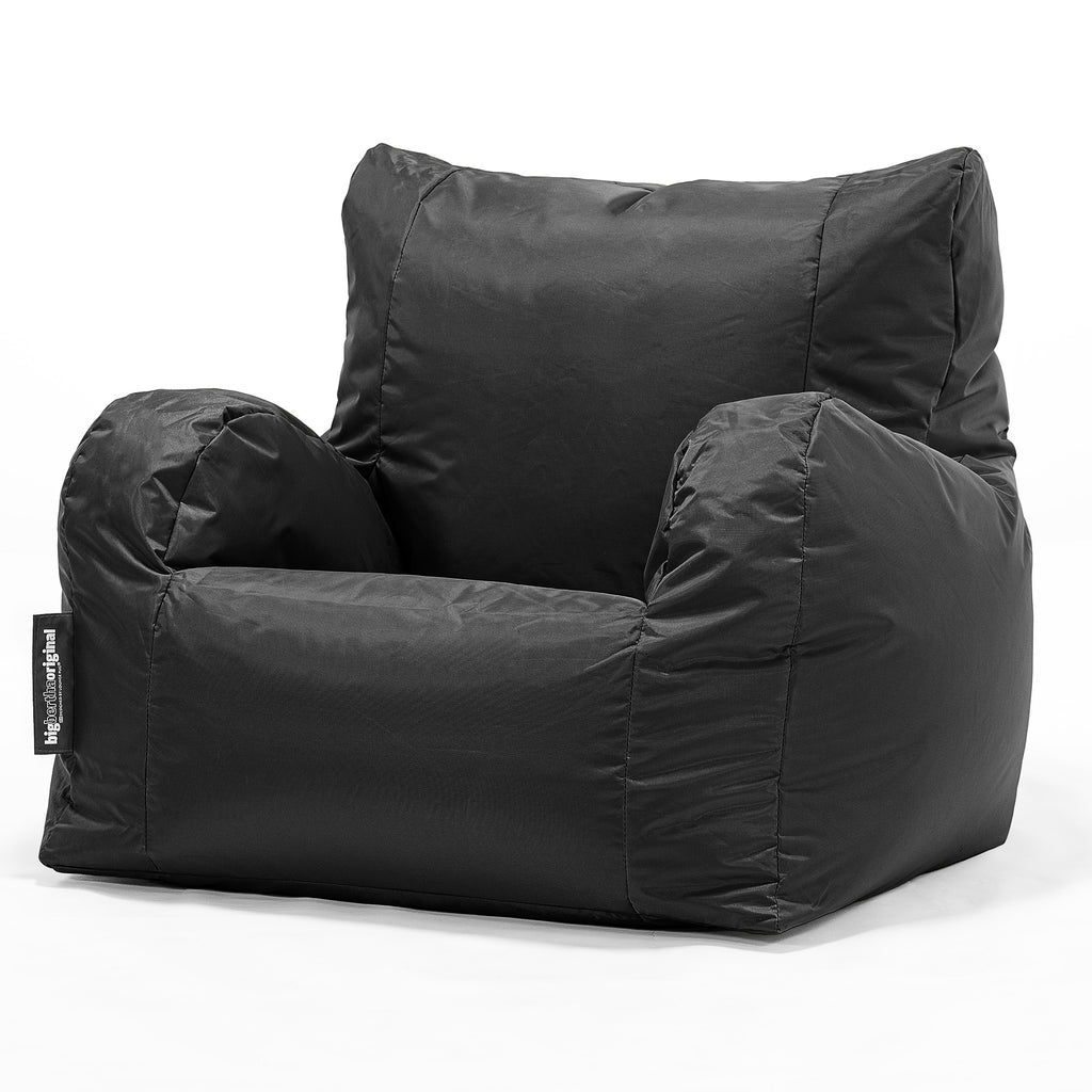 SmartCanvas™ Pouf Poltrona Sacco - Nero 01