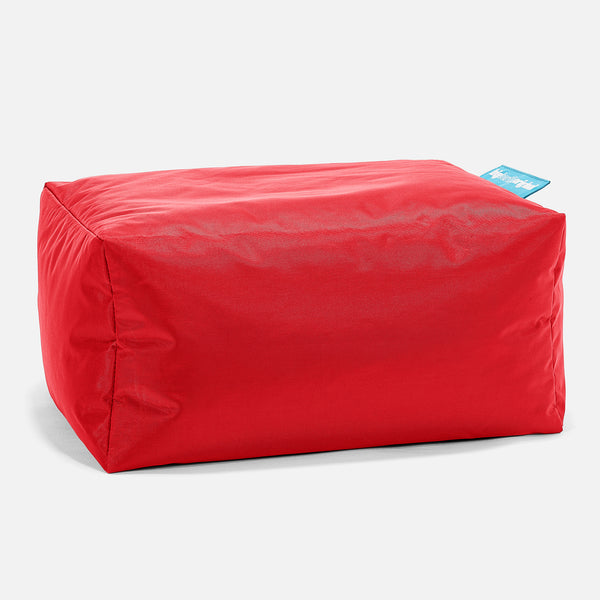 SmartCanvas™ Pouf Poggiapiedi - Rosso 01