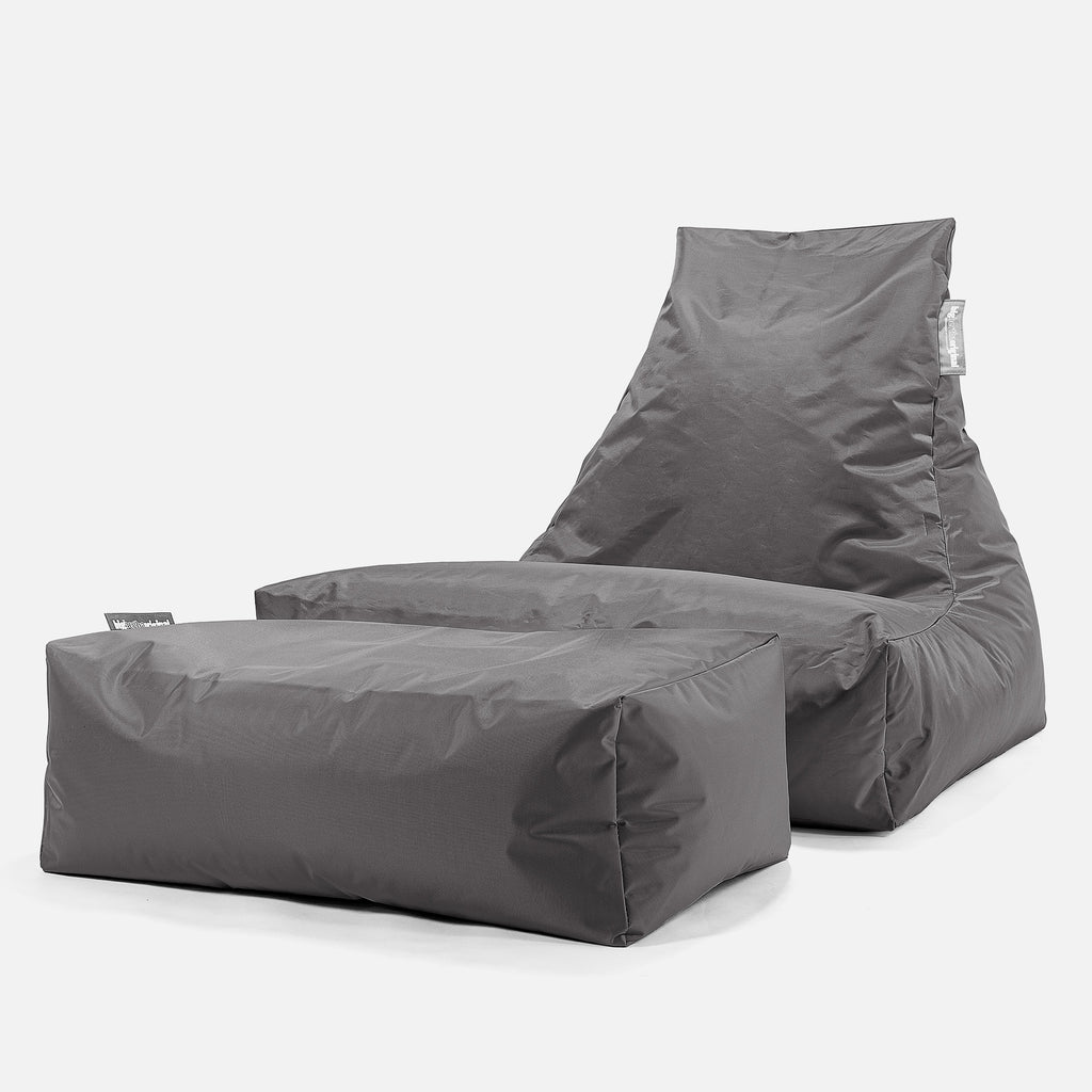 SmartCanvas™ Pouf Poltrona Relax - Grafite 02