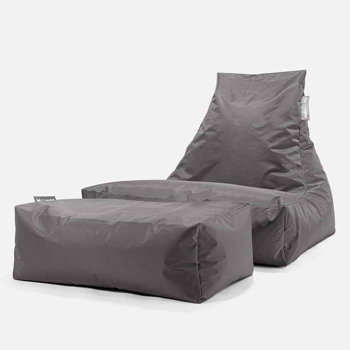 SmartCanvas™ Pouf Poltrona Relax - Grafite 02