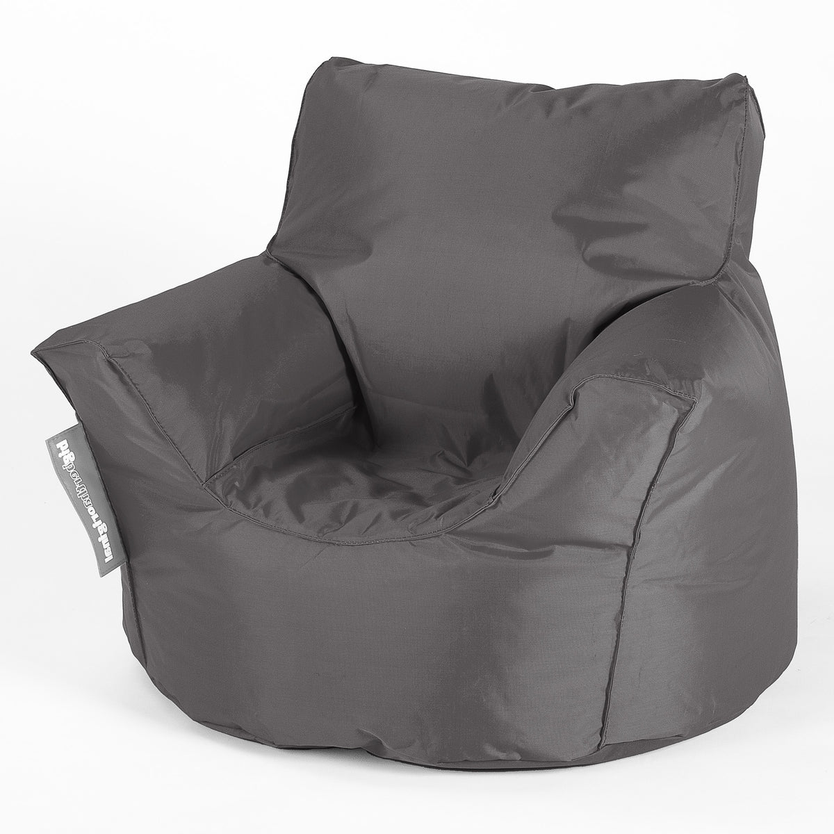 Chill Sack Poltrona A Sacco Gigante 213 Cm | Divano In Memory Foam Con Rivestimento In Microfibra Nero