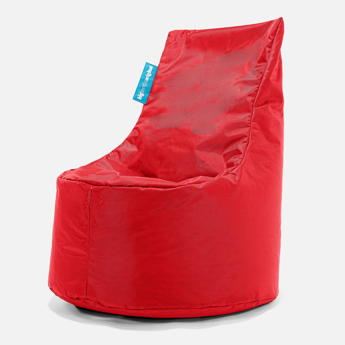 Bean Bag Bazaar Dalton Pouf Sacco, Nera, Sedia Gaming, Poltrona Sacco con Riempimento Incluso, Tessuto Resistente All'acqua, Pouf de Esterno, Terrazza, Camera da letto, Soggiorno