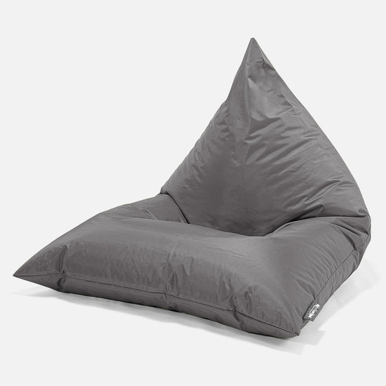 Pouf Poltrona Sacco Relax, Sedia - SmartCanvas™ Grafite 01