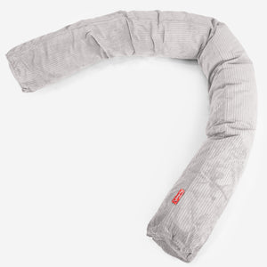Cuscino Gigante Del Collo XL - Corda a Righine Pietra