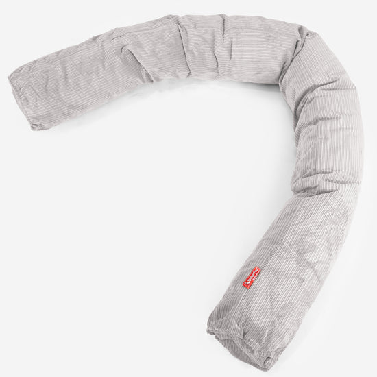 Cuscino Gigante Del Collo XL - Corda a Righine Pietra 01