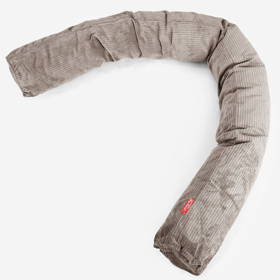 Cuscino Gigante Del Collo XL - Corda a Righine Visone 01