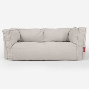 Albert Pouf Divano 2 posti - Bouclé Avorio