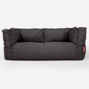 Albert Pouf Divano 2 posti - Bouclé Grafite