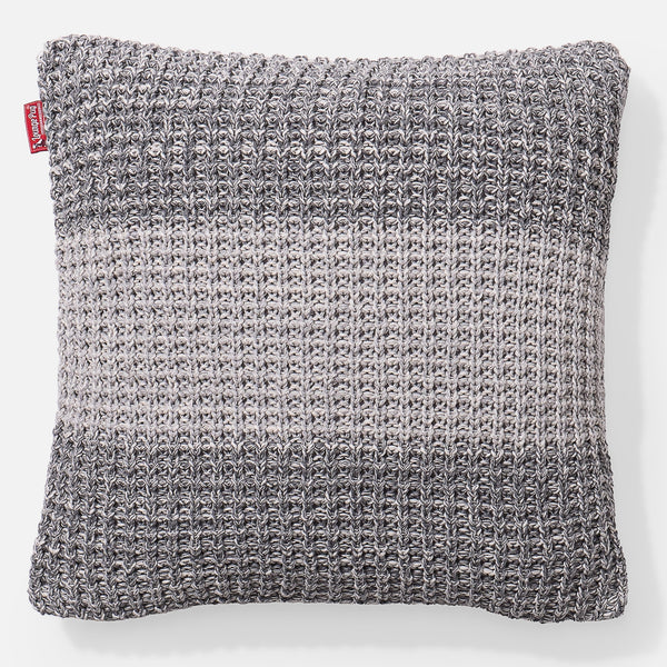 Cuscino 47 x 47cm - Puro Cotone Chester Grigio 01