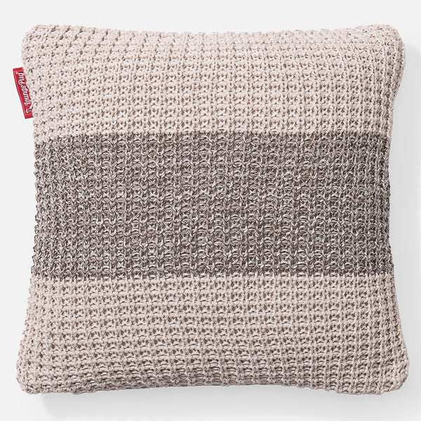 Cuscino 47 x 47cm - Puro Cotone Chester Panna 01