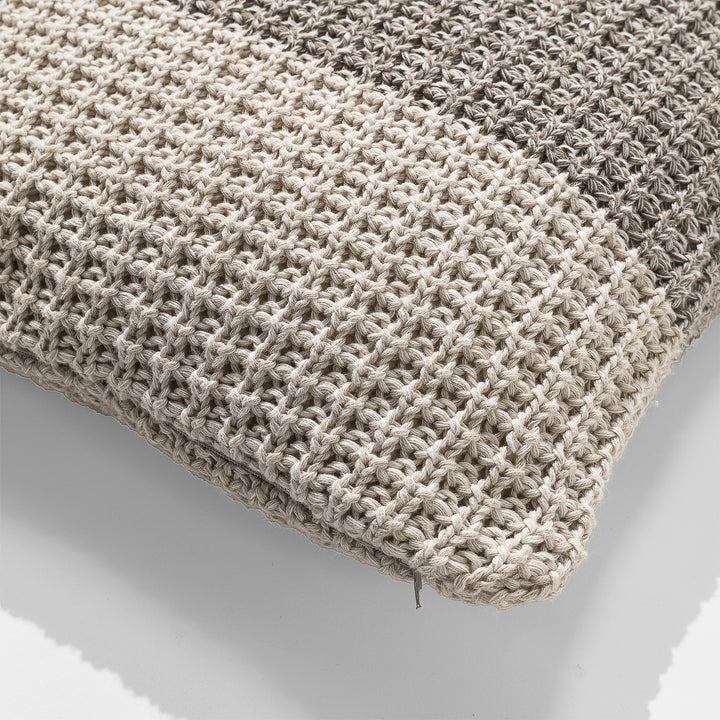 Cuscino 47 x 47cm - Puro Cotone Chester Panna 02
