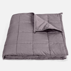 Coperta Ponderata per Adulti - Cotone Grigio