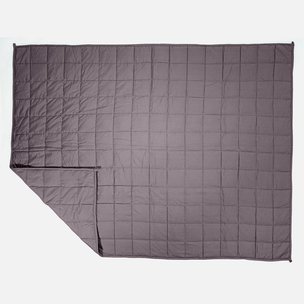 Coperta Ponderata per Adulti - Cotone Grigio 03