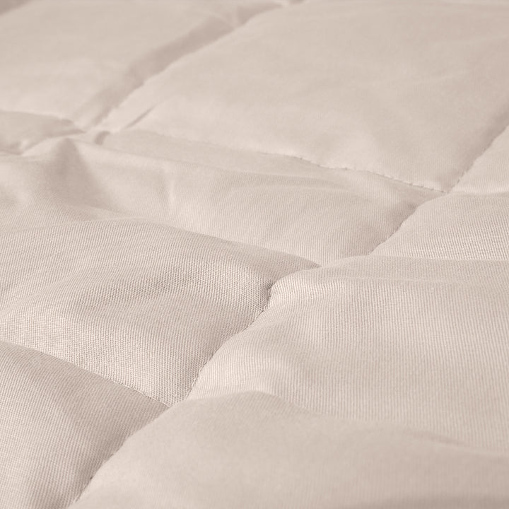 Coperta Ponderata per Adulti - Cotone Panna / Visone 04