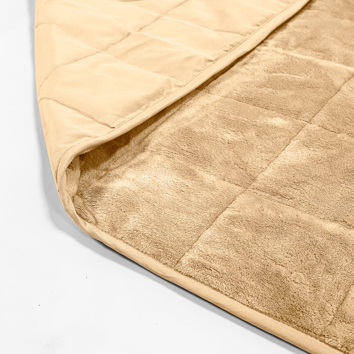 Coperta Ponderata per Adulti - Pile di Flanella Visone 02