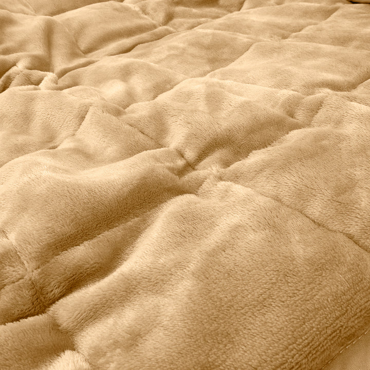 Coperta Ponderata per Adulti - Pile di Flanella Visone 04