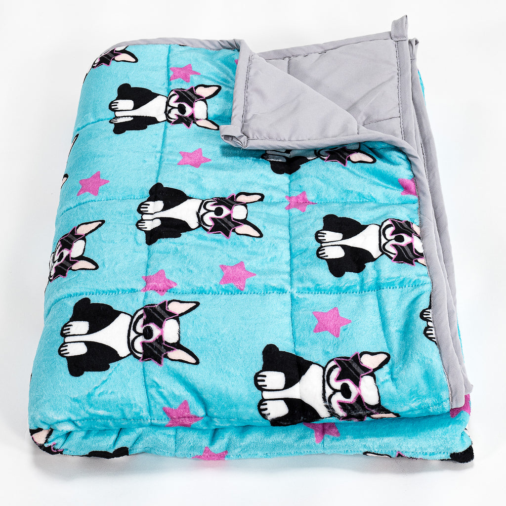 Coperta Ponderata per Bambini - Pile di Flanella Carlino 01