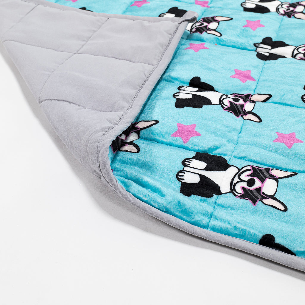 Coperta Ponderata per Bambini - Pile di Flanella Carlino 02
