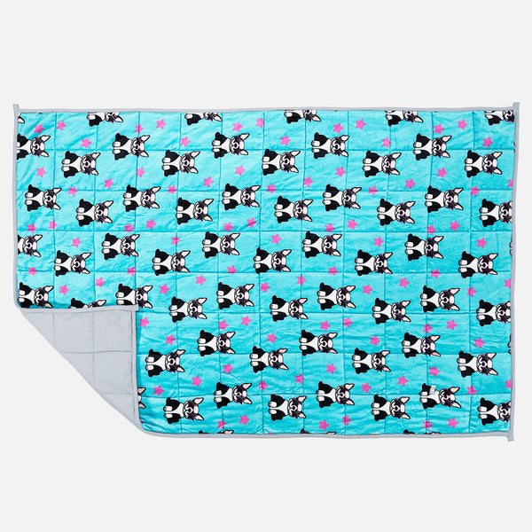Coperta Ponderata per Bambini - Pile di Flanella Carlino 01