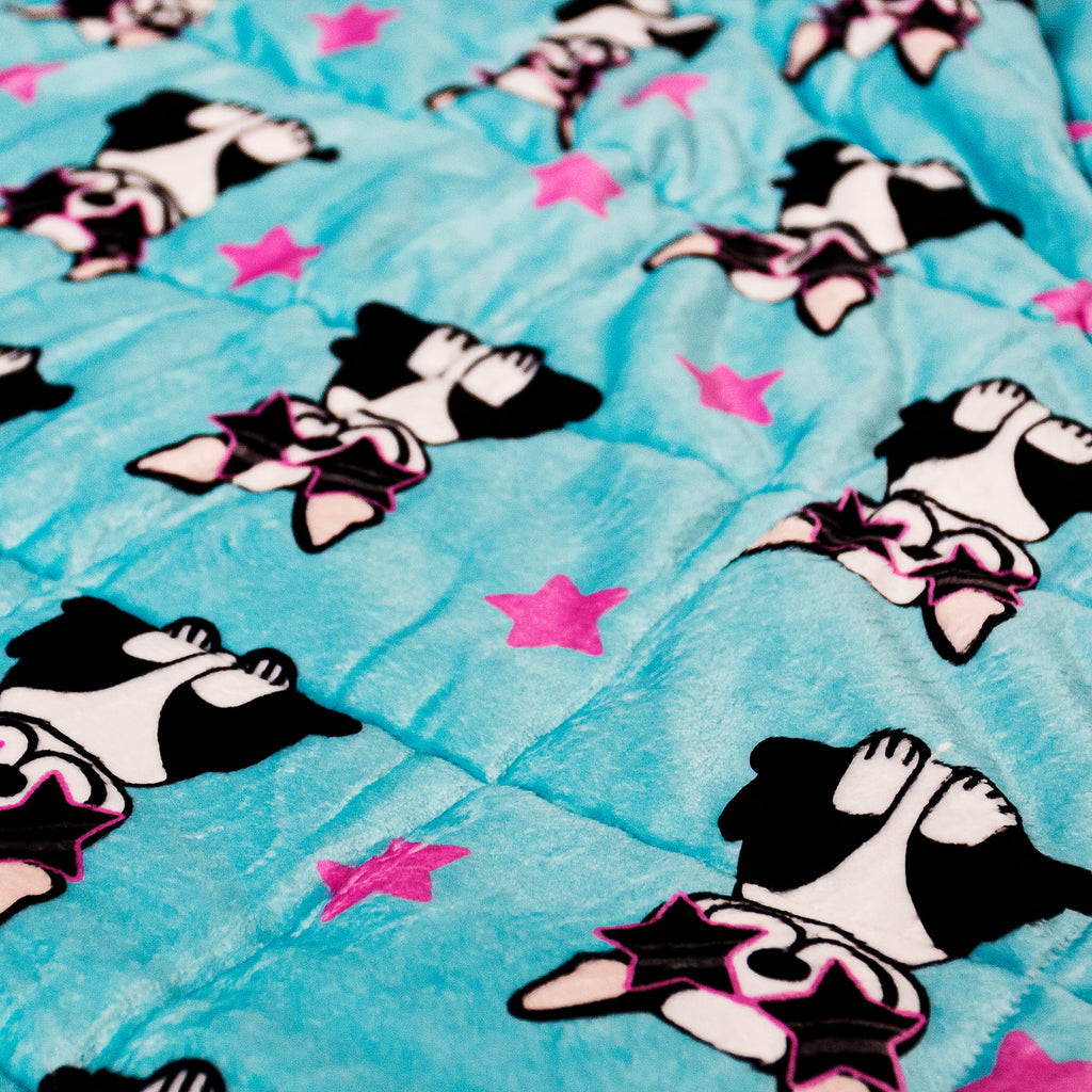 Coperta Ponderata per Bambini - Pile di Flanella Carlino 04