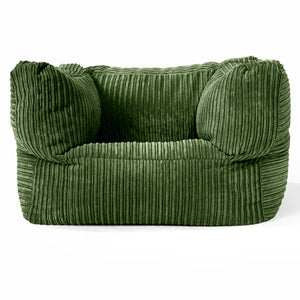 Albert Poltrona Sacco - Velluto a Coste Verde Foresta